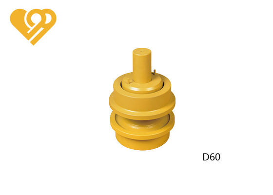 Heavy Duty Mini Bulldozer Track Rollers / Carrier Rollers Wear Resistance