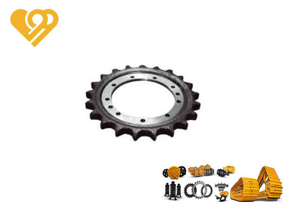 HITACHI EX30 Track Drive Sprocket with G33MnCrMo5 Material and HRC 48-56 Hardness for Long-Lasting Performance