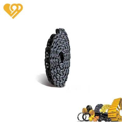 গুণমান Ex120 এক্সকাভেটর হেভি ডিউটি আন্ডারক্যারেজ পার্টস উচ্চ শক্তি ট্র্যাক চেইন লিঙ্ক 49 লিঙ্ক কারখানা