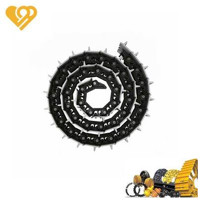 গুণমান নির্মাণ যন্ত্রপাতির আন্ডারক্যারেজ পার্টস – CAT D7G বুলডোজার ট্র্যাক চেইন অ্যাসেম্বলি ট্র্যাক লিঙ্ক ও শু সহ কারখানা