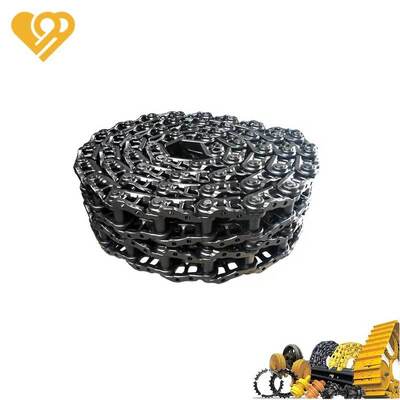 গুণমান ক্যাটারপিলার E320/E320B ট্র্যাক চেইন লিঙ্ক অ্যাসেম্বলি 35MnBH বোরন স্টিল HRC 50-56 কঠোরতা এবং 216mm পিচ সহ কারখানা